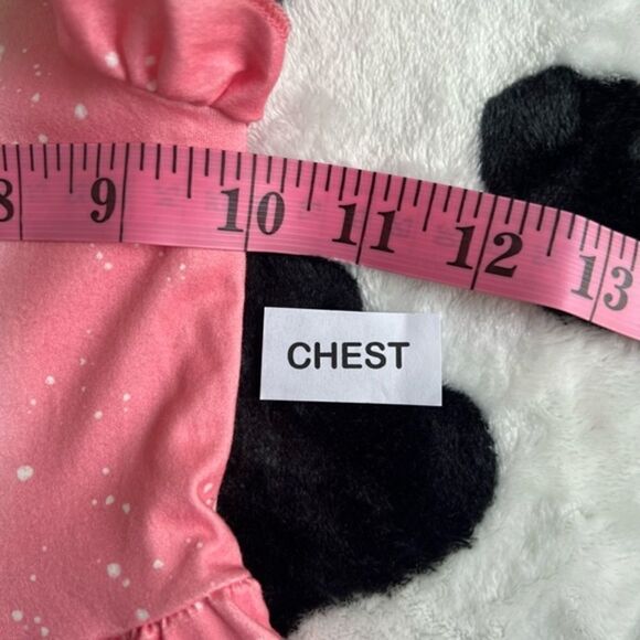 Butterfly Pink Leopard Bell Bottom Set 3XS (6-12 months) - Picture 7 of 10